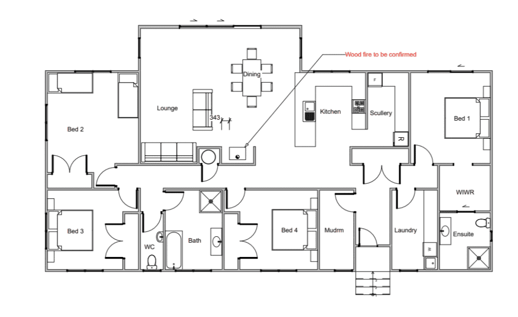 Under Construction Raetihi Road Floorplan 1