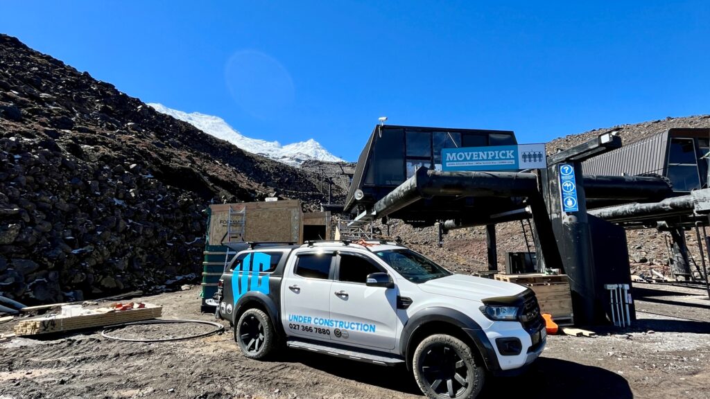 Under Construction Commercial Building In Ruapehu Region