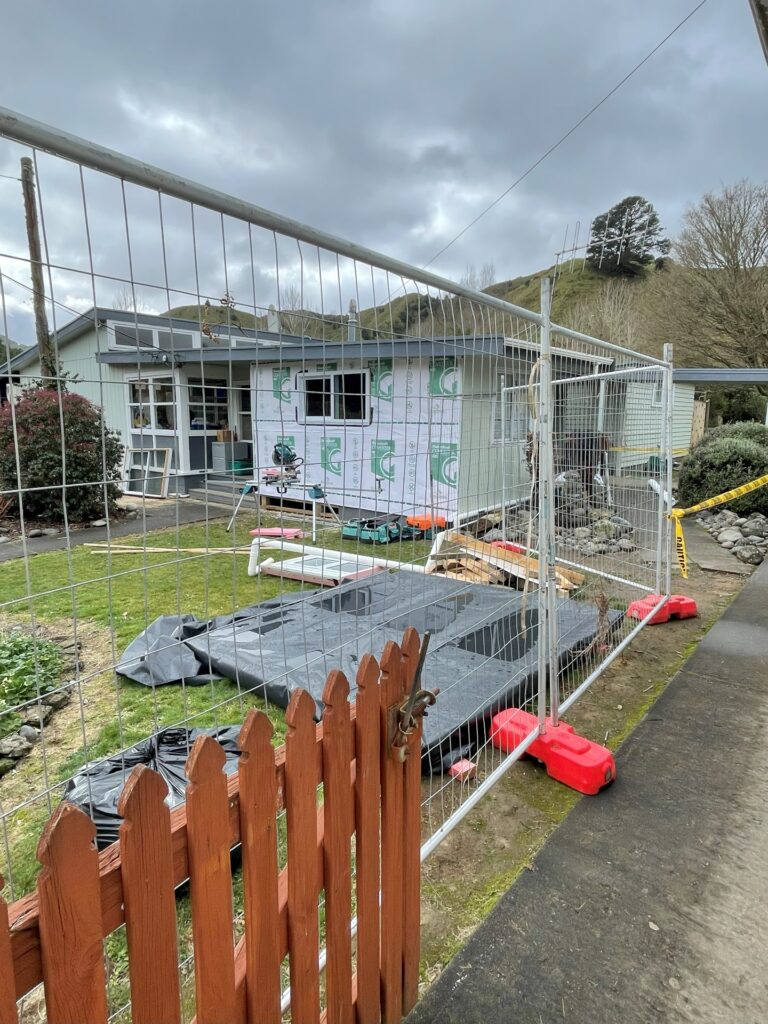 Under Construction Commercial Education Building Extension