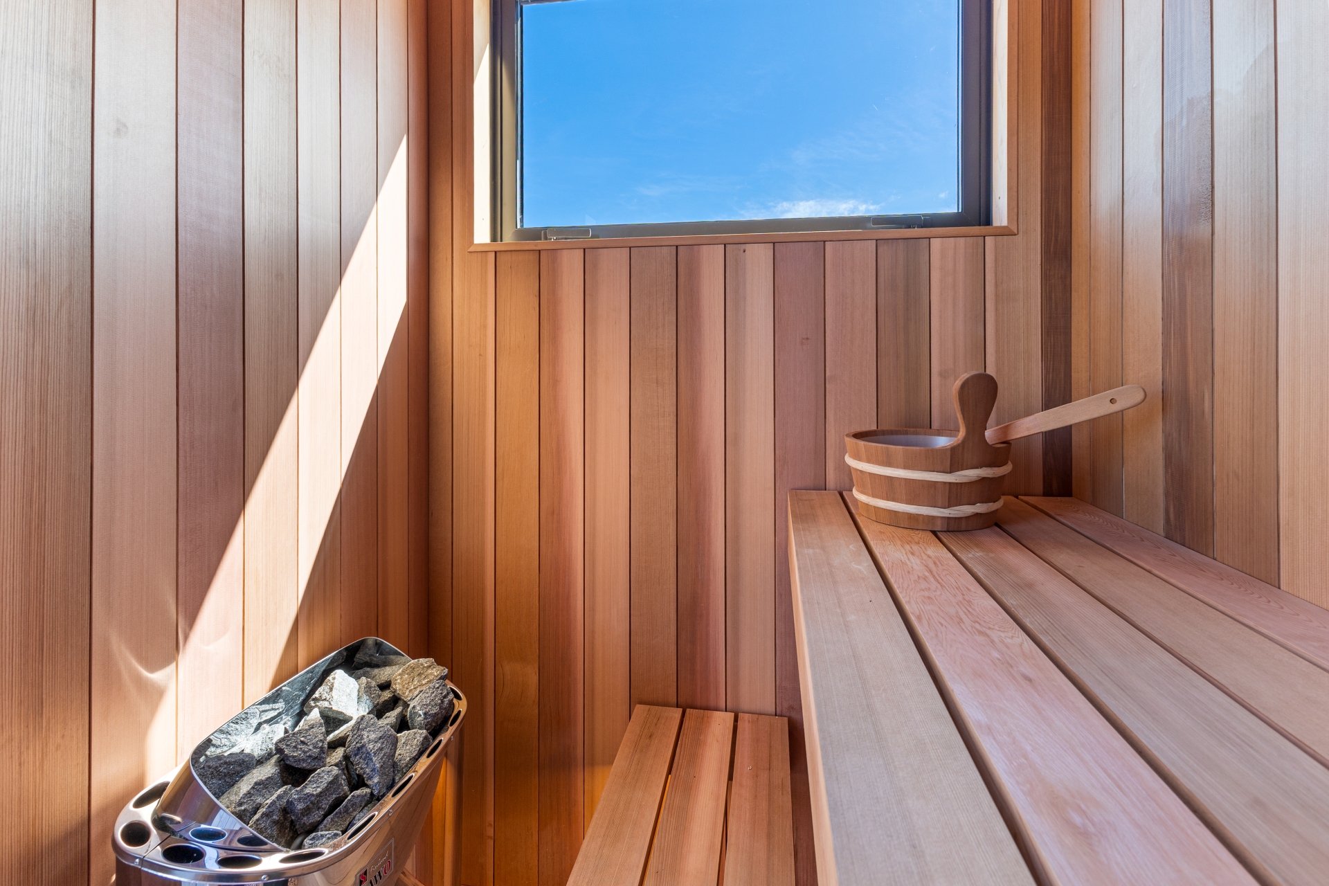 Horopito Heights Sauna Landscape